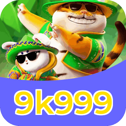 Interface do aplicativo 9k999 mostrando jogos disponíveis no iOS e Android